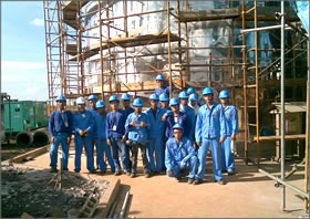 rubberlining technicians