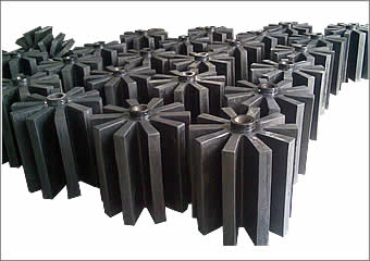 star rotor in flotation cells